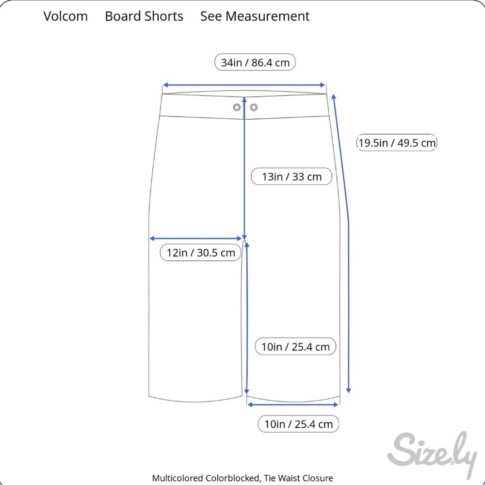 Volcom Mod Tech Multicolored Board Shorts - image 3